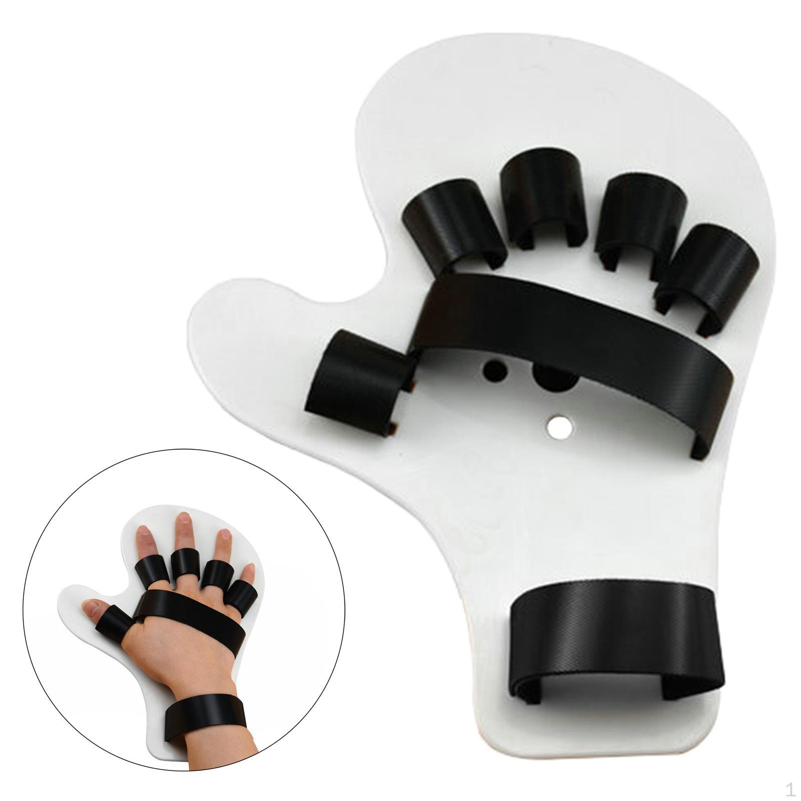 Расширенные ортезы для пальцев, Поддерживающая шина-пластина для тренировочного устройства при инсульте Right 18x24cm