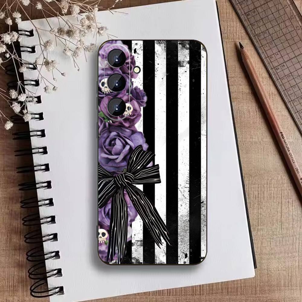Y2k I-INS Graffiti Phone Case For Samsung Galaxy A73,21,22,32,71,53,52,51,80,5G Soft Black Cover