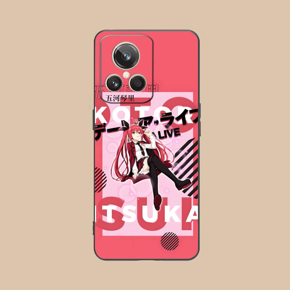 Date a Live Kotori Itsuka TPU Mobile Phone Case for Realme GT 8 Neo Pro C75 73 71 C67 65 C55 53 C35 31 C20 15 Colorful Cover