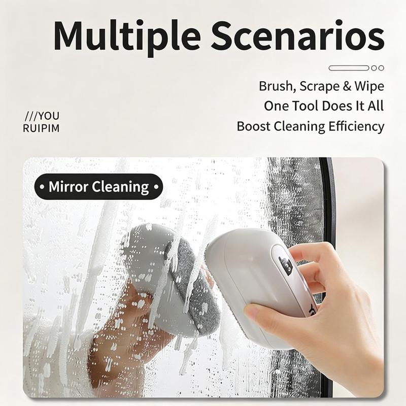 Multifunctional 3-in-1 Household Cleaning Brush Set Kitchen Crevice Scraper Tool for Countertop Dusting And Baking Oven