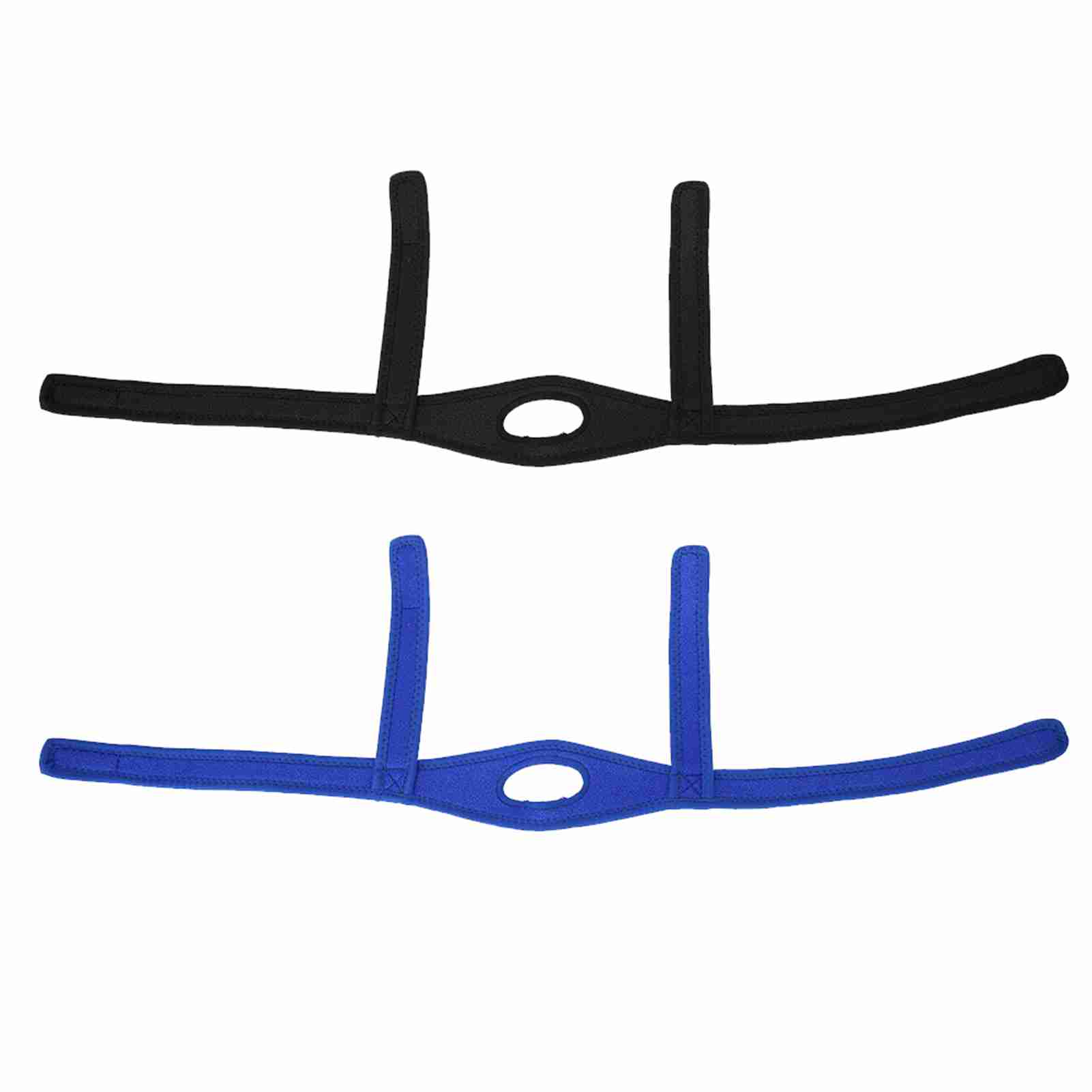 

2 цвета Унисекс Сон Антихрап Стоп Храп Повязка на голову Поддерживающий ремешок для челюсти Пояс Blue