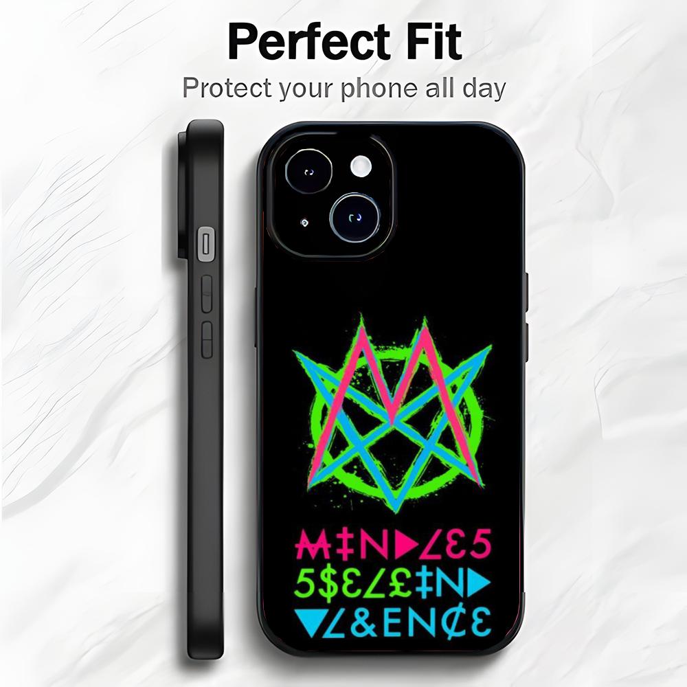 

Punk Band M-Mindless S-Self I-Indulgence Phone Case Phone Case Soft Packaging Lightweight For iPhone17 16 15 14 13ProMax iphone12promax