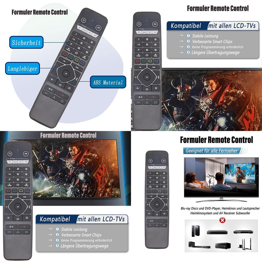 Formuler Remote Control Sleek And Ergonomic Design For Formuler Devices 18*4.3cm