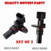 Set 2pc -Transmission Input/Output Sensor / Vehicle Speed Sensor OEM#8651A067 8651A066 SC580 SC585 For Nissan Mitsubishi