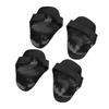 2 Paar Silikon Lifting Grip Pads für Gewichtheben Workout Schweißige Hände Handflächenschutz Anti S
