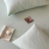 Solstice 100% Cotton Pillowcase Set - 2pcs Stripe 48x74cm, Skin-Friendly Funda Almohada Cushion Cover