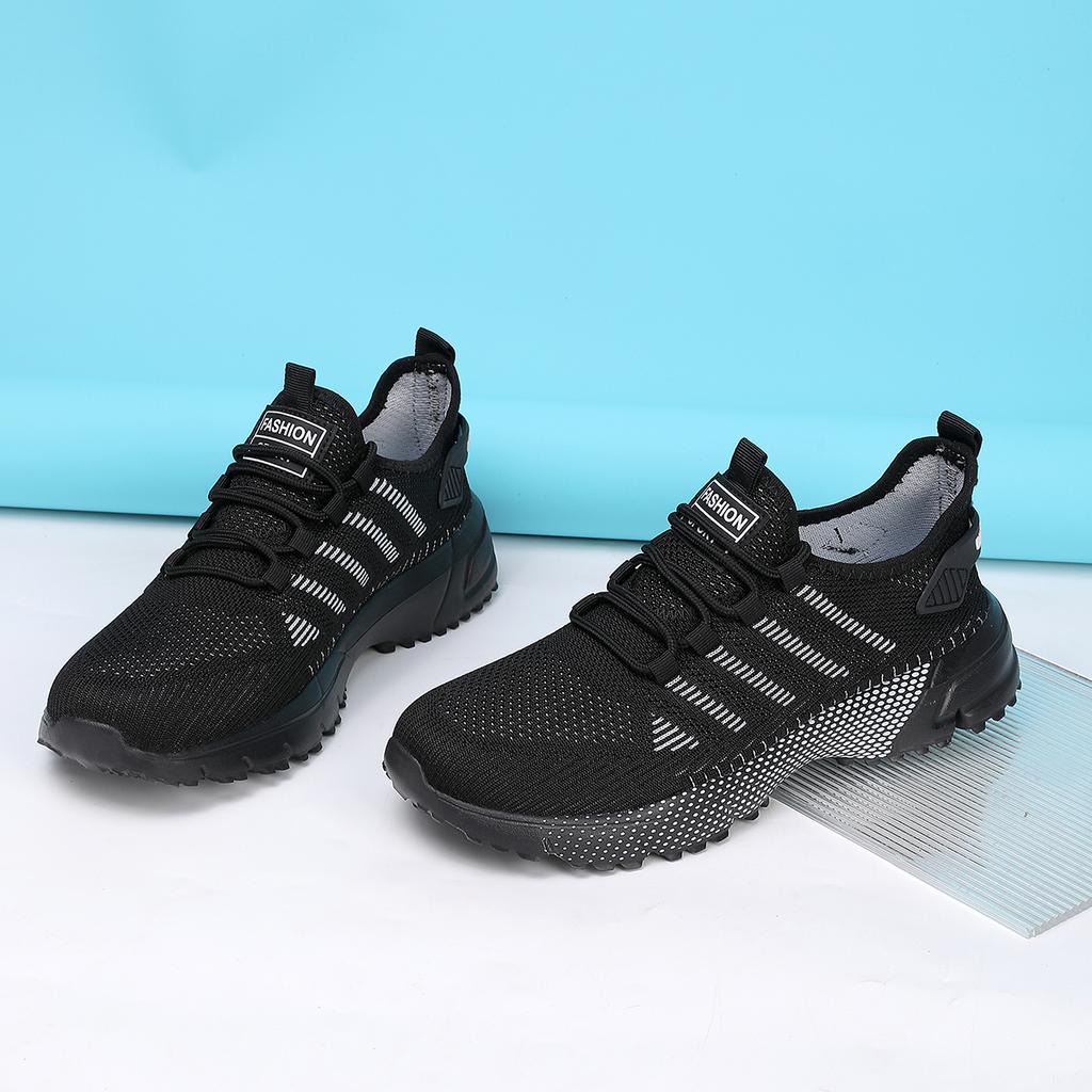 Running Shoes For Men, New Leather Casual Mesh Breathable Sports Shoes For Men For All Seasons