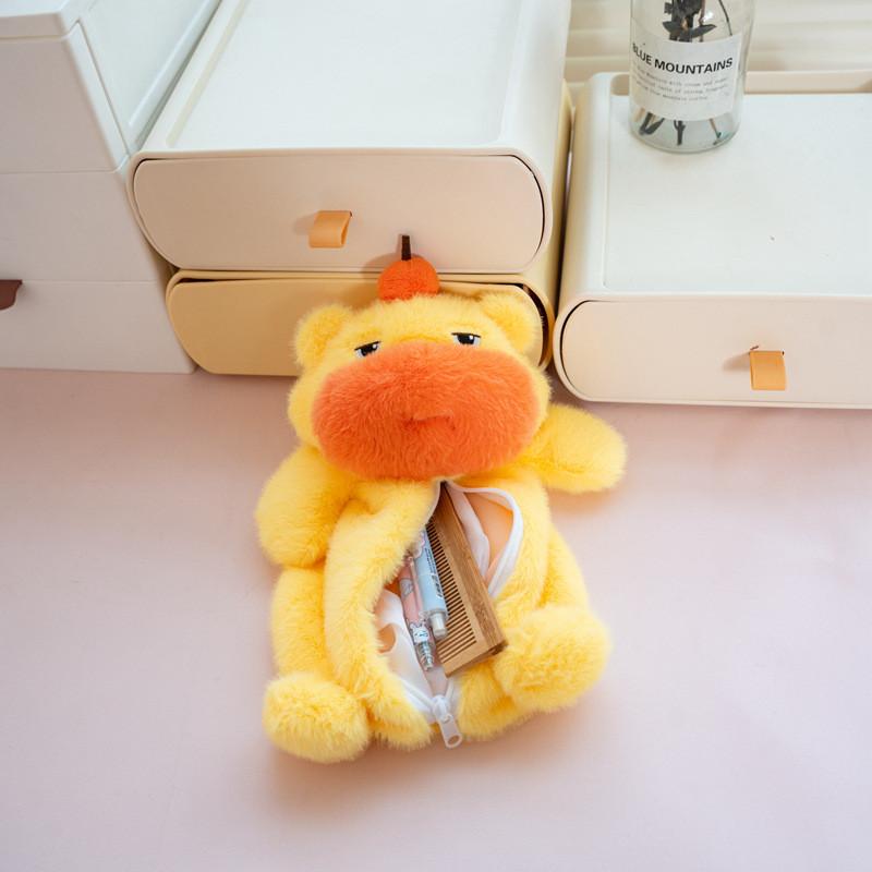 Stuffed Capybara Lulu Animal Pp Cotton Filling Soft Plush Toy For Home Decor