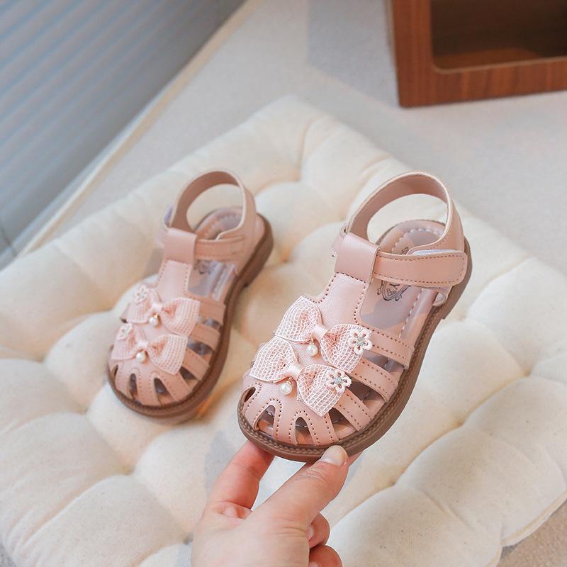 Girls shoes children's sandals new summer princess baby girl baotou summer children children girls