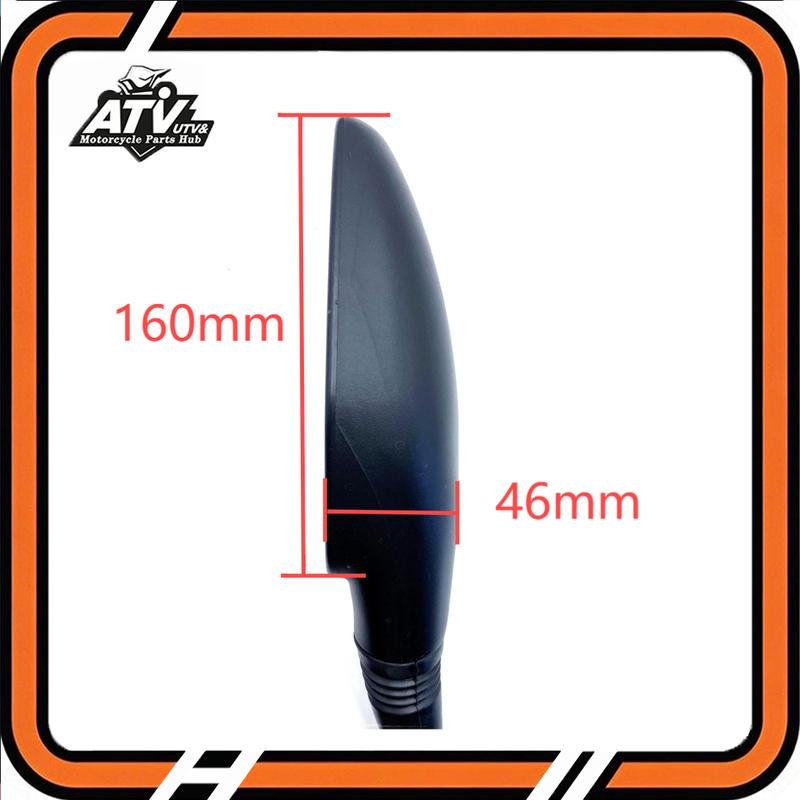 1Set Origina Rear View Mirror Left and Right For Linhai 260 300 400 500 260cc 300cc ATV Quad For EUROPE 30117 30118