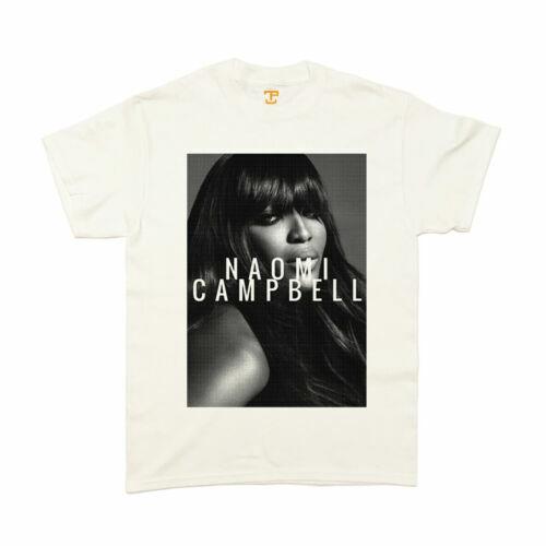 Naomi Campbell MENS T-shirt fashion model swag glamour S
