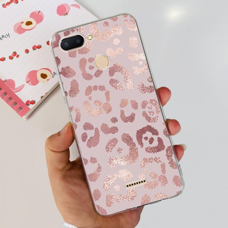 For Xiaomi Redmi 6 6A Case Cute Painted Cover Clear Silicone Phone Case Soft TPU Shell For Redmi 6A Redmi6 Redmi6A Fundas Bumper