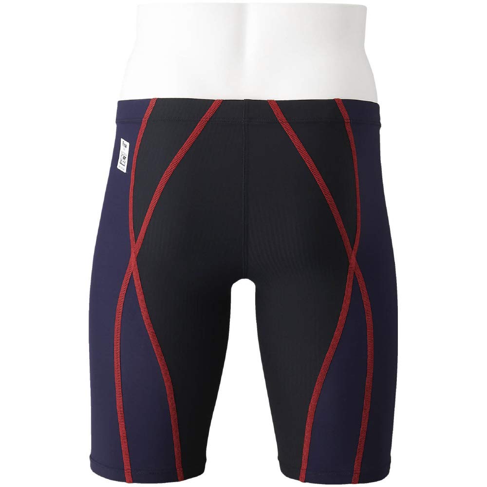 Mizuno MX ALPHA Half Spats Competition Swimsuit for Race and Sizes N2MB0411, Practice, 120-140
