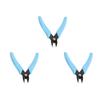 3pcs Stainless Steel Cuticle Cutter Automatic   Anti Slip Rhinestone Remover Cuticle Nippers Trimmer