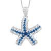 Three Piece Set Of Cross-border Jewelry From Europe America Starfish Necklace Earrings Ring Pentagram New Exaggerated Personality Women