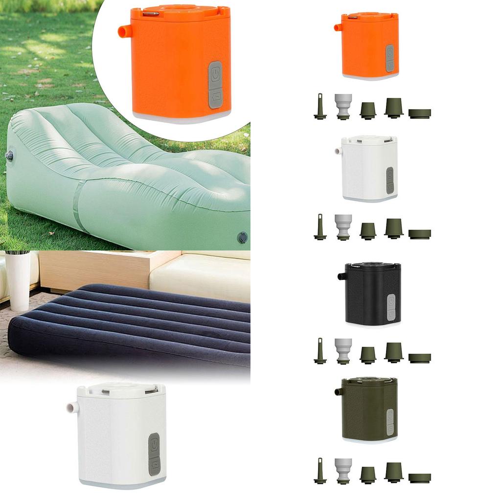 Electric Air Pump for Inflatables with Light Type C Port for Sleeping Pads
