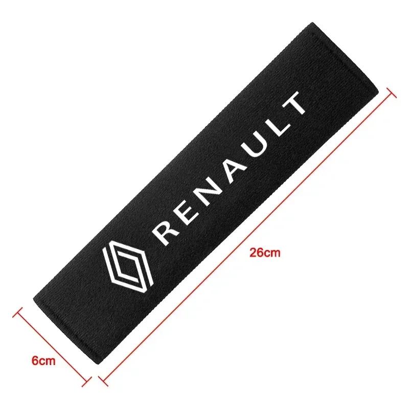 Para Renault 2026 Nuevos Tapacubos Para Renault Koleos QM5 QM6 Scenic Fluenec Latitude Clio Funda para Cinturón de Seguridad de Coche de Goma estilo Algodón Sa