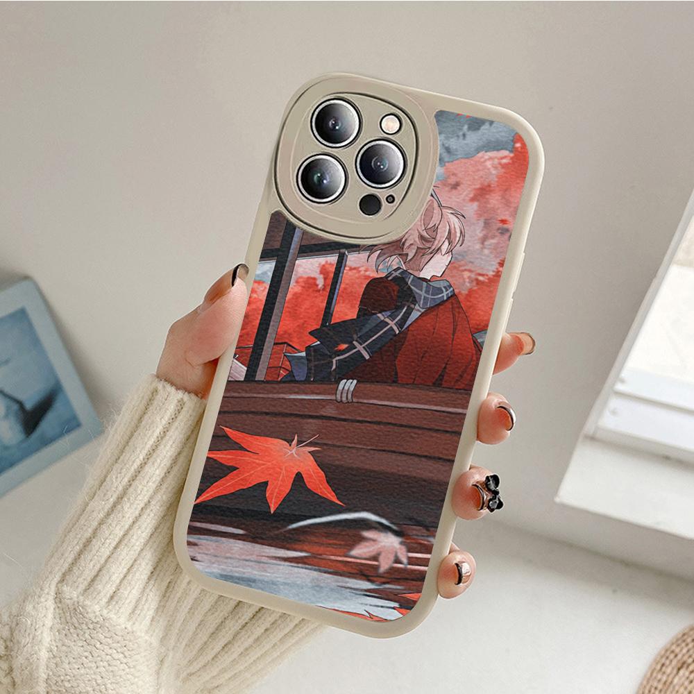 For Iphone Kazuha Genshin Impact Phone Case for Iphone 14 13 11 12 Pro MAX 13 12 MiNi 7 8 plus iphone 14 XS XR Lambskin Covers
