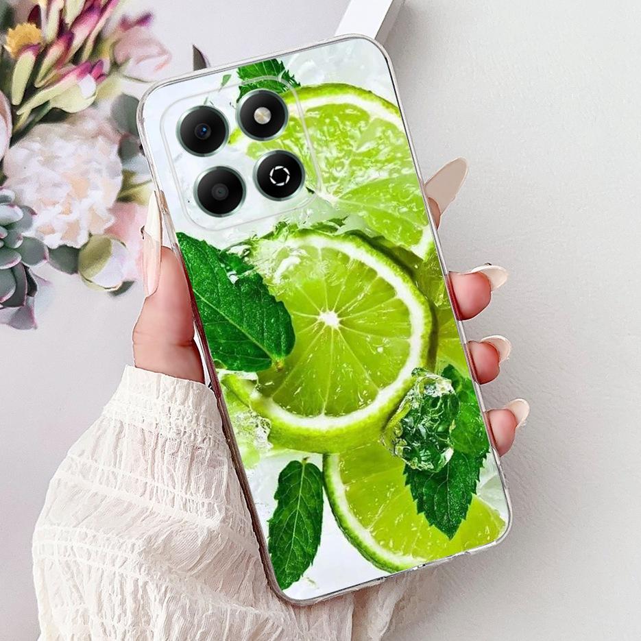 Für Honor X6b Hülle JDY-LX1 JDY-LX2 Niedliche Glückskarpfen Bemalte Abdeckung Weiche Dünne Handyhülle Für Honor X6a X 6b HonorX6a HonorX6b Fundas