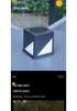 Waterproof Solar Post Cap Light for Outdoor Garden and Courtyard