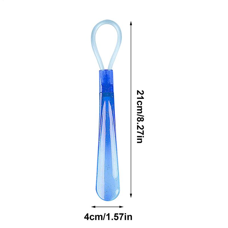 Shoe Horns Short Handle 21cm Shoe Horn Plastic shoe horn for seniors Shoe Spoon Professional Aid Tool Shoe Accessories