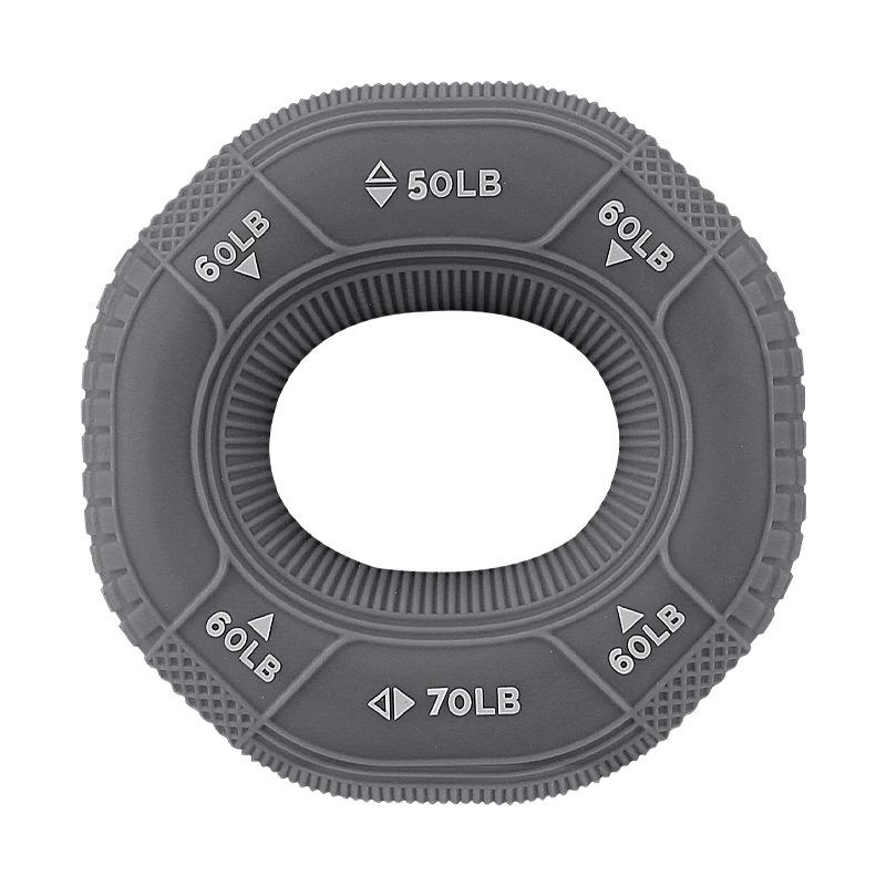 Triple-Strength Silicone Grip Ring for Finger and Wrist Decompression Training