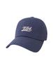 Enbiei Logo Embroidered Cursive Soft Ball Cap Blue