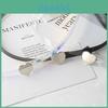Transparent Plastic Heart Buckle Belt For Women Casual Korean Style With Love Buckle Fashionable Decoration For Student Jeans