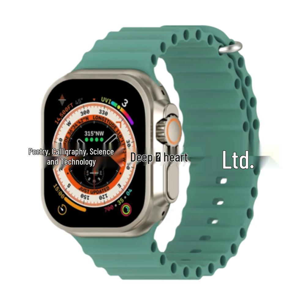 Apple Watch 11 Ultra Double Buckle Silicone Strap