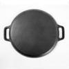 ZISIZ Cast Iron Flat Frying Pan