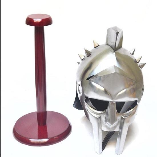 

Steel Guardian of the Colosseum, Gladiator’s Wrath Larp Helmet Spiked