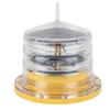 Solar Warning Dock Light 360 Degree Lighting High Brightness IP68 Waterproof Dock Barge Beacon Lamp Flashing