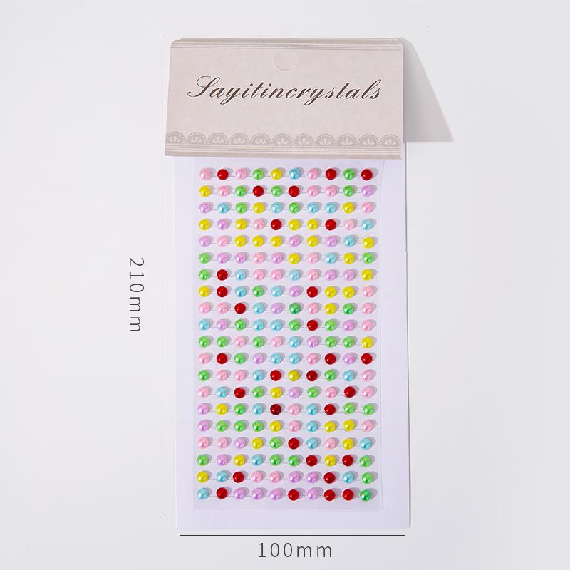 Charming Kids' Crystal Diamond Stickers for Handmade Decoration