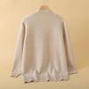 Mom's Autumn and Winter New Long-sleeved Sweater Medium and Old Women's Clothing Top Fashionable and Thin Bottoming Shirt Tide
