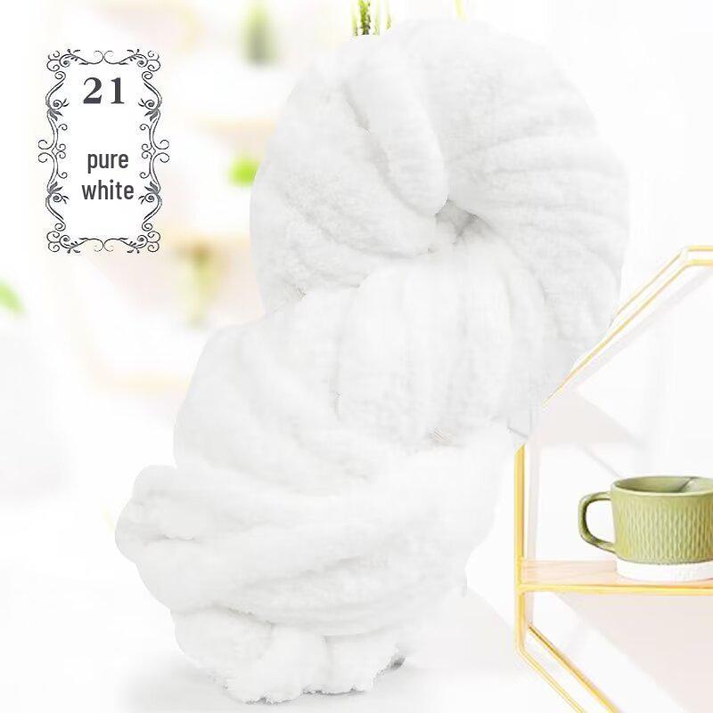 Pătură Croșetată din Fire de Gheață Pufoase Extra Groase - DIY Caldă Calitate Handmade