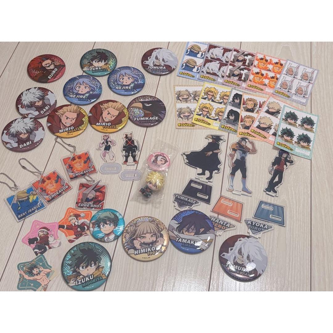 Used My Hero Academia Can Badge Acrylic Stand Bulk Sale