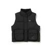 Teddy Pocket Vest  Black 
