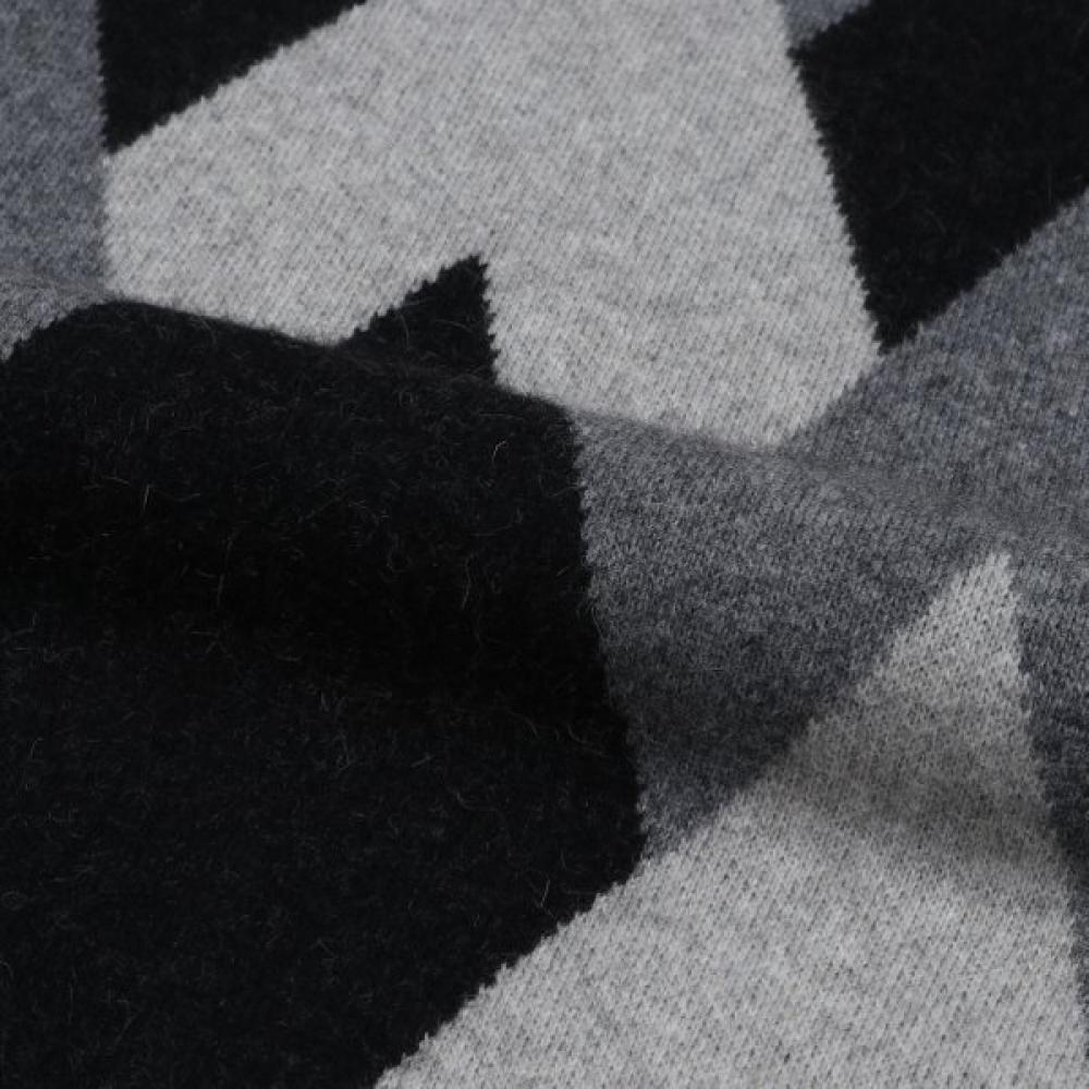 Countess Mara Argyle Pattern Round Neck Knit Cstx3c2315g0