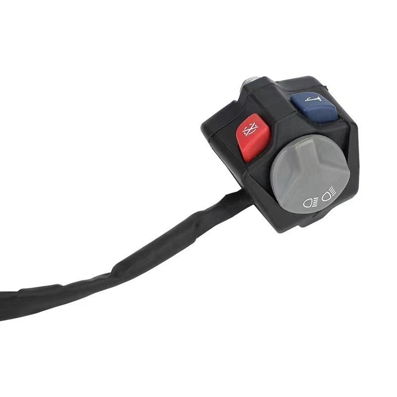 Motorcycle Three Function Switch Button Headlight Horn Kill Universal Electric Flameout Start Switch For KTM EXC XC XCW EXCF SX