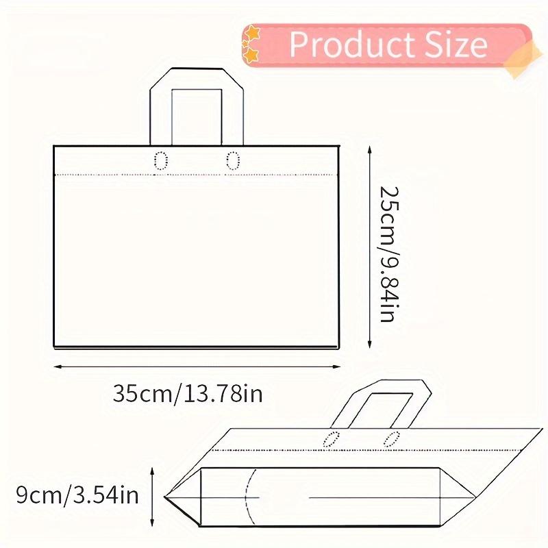 Set mit 50, Klare Geschenktüten aus PE-Material mit Regenbogen-Design, Leichte und langlebige Einkaufstaschen zum Einkaufen, für Hochzeiten, Geburtstage und Festivals