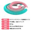 AUTAKI Hula Hoop for Weight 1kg Standard Adult Size and Chest Heavy Weight Loss Hula Fat Soft Spring Hula Foldable PVC Weighted Hula Easy Quiet