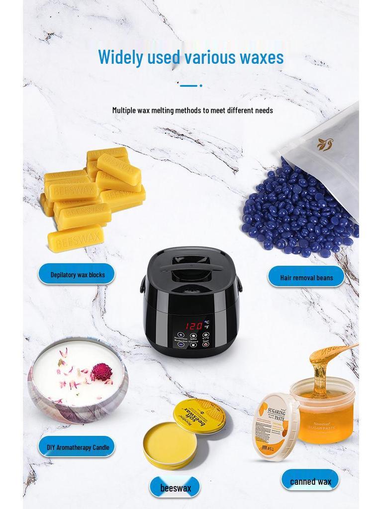 Mașină electrică de topit ceară depilatoare cu ceară de albine pentru uz casnic