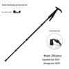 Outdoor Aluminum Trekking Pole/Walking Stick: Straight, T-Grip, Curved, Telescopic Options for Hiking and Skiing.