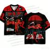 2026 Summer Hot Selling Fashion New Akira 3D Printed Outdoor Sports Fitness T-shirt Hip Hop Street Women Men's T-shirt Clothing
