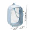 Portable Doll Storage Bag Clear Outdoor Doll Display Bag 10cm Transparent Doll Bag  Storage Bag