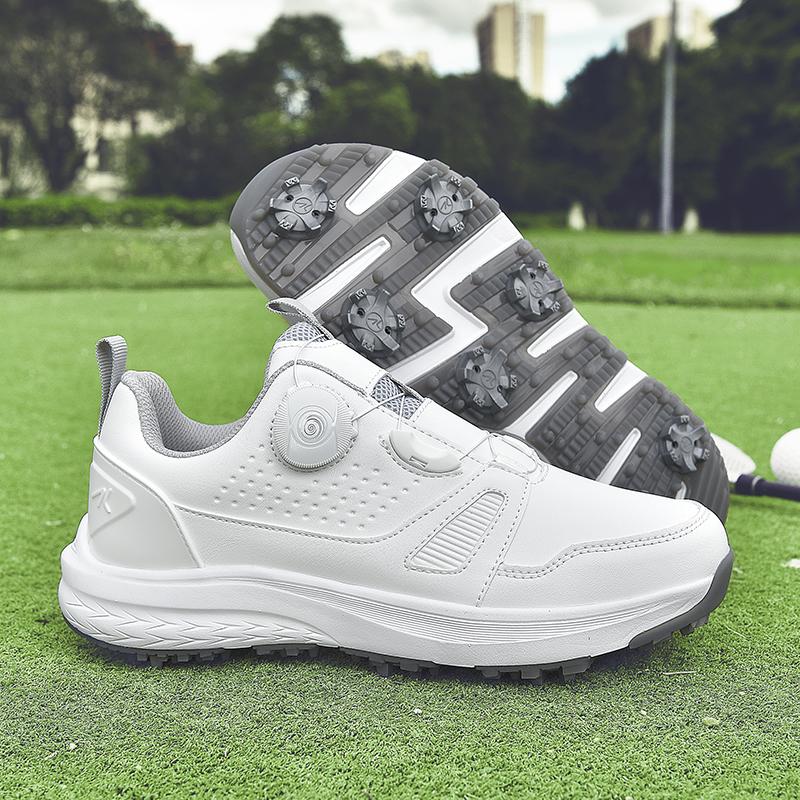 New Hot Sale Women Golf Shoes Outdoor Lawn Girls Walking Shoes White Womens Golf Sneakers Professional Walking Shoe Womens