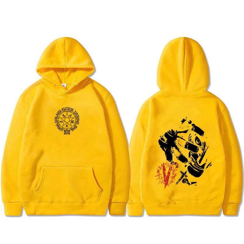 Anime Hellsing Abraham Van Helsing Vampire Alucard Merch Hoodie Men Women Manga Oversized Streetwear Hoodies