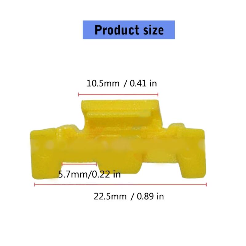 Vehicle Vent Retainer Clip Shaking Resistant Upgrades Quick Release Car Vent Fastener 20pcs for Car 5/7Series