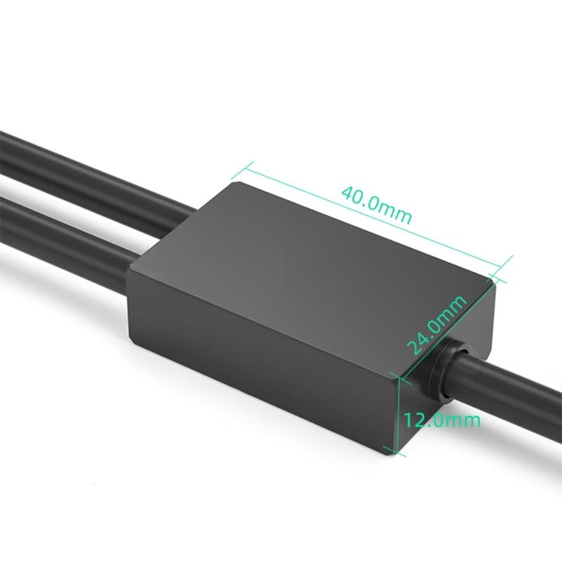 Professional 1/4Inch Male To 2RCA Male Stereo Y Splitter Cable 6.35 To 2RCA Connection Cord Wire 50cm To 10m