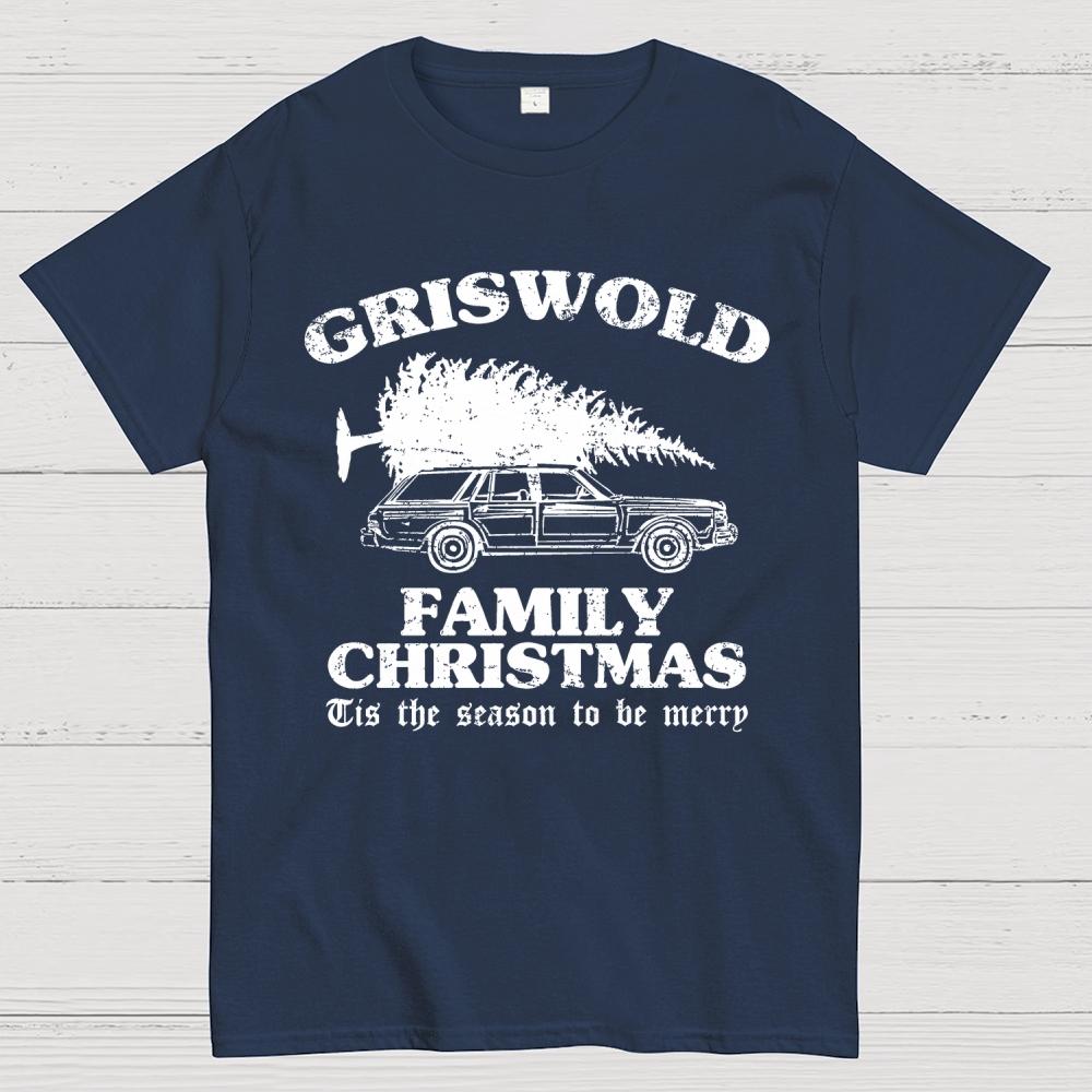 Griswold Family Christmas Cotton Summer Casual Cool Loose T-Shirt